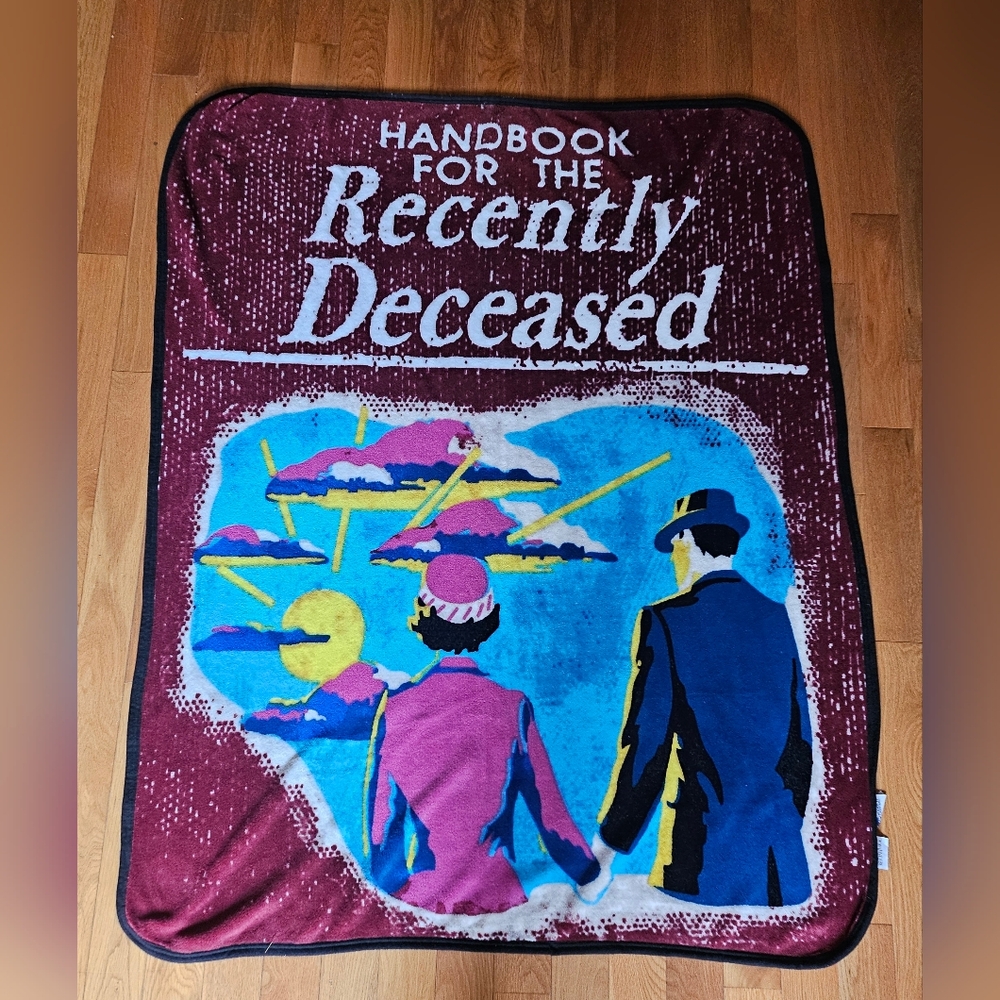 Beetlejuice blanket